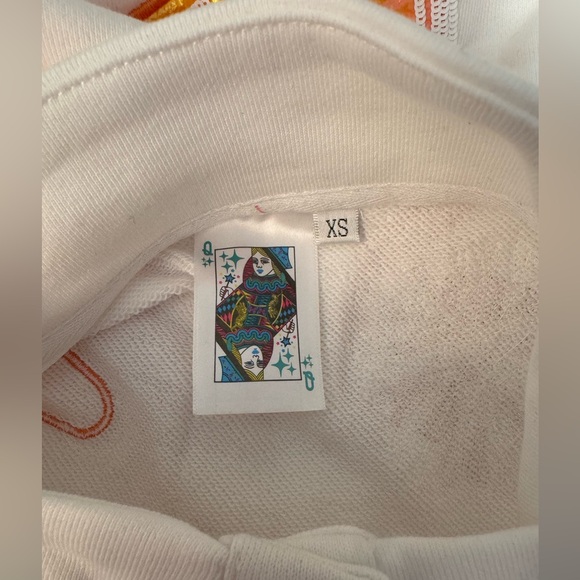 New! Rare! QUEEN OF SPARKLES Orange and White Cheers Queen Set - Picture 12 of 13